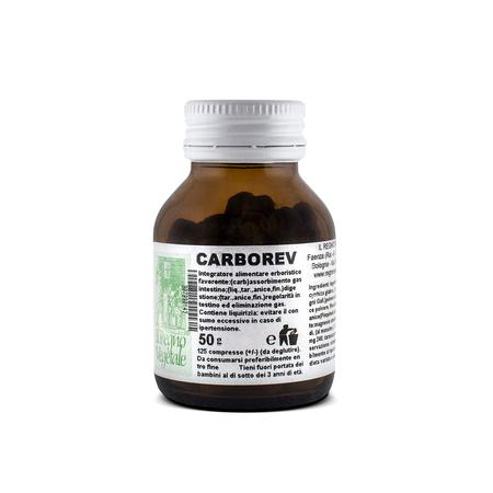  CARBOREV 125 compresse (Carbone vegetale+Anice+Finocchio)