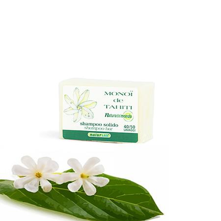  Shampoo SOLIDO Monoi de Tahiti 40/50 Lavaggi 50 g